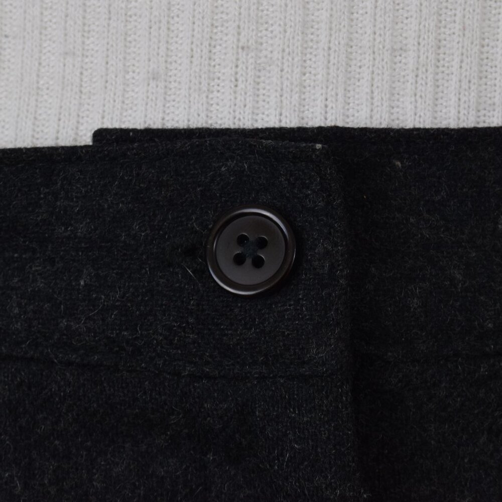 Vintage 90s Wool/Nylon Pleated Lined Trousers‎ size 8P Petite | 28-waist - Picture 5 of 10